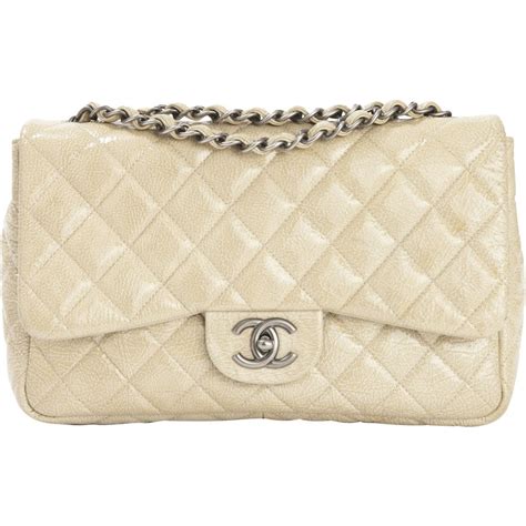 Timeless/classique leather handbag Chanel Beige in Leather